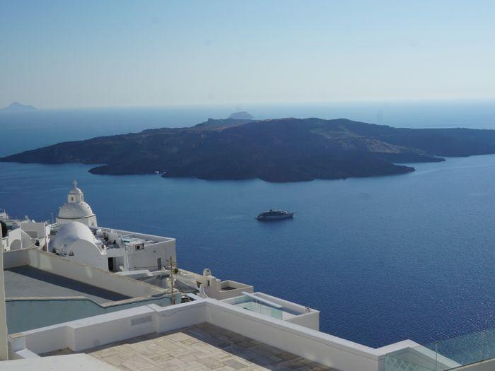 Santorini caldera