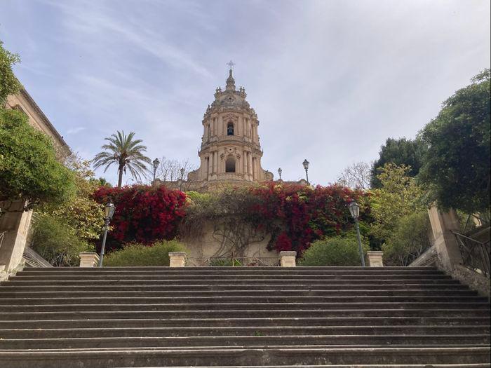 Stairs to Duomo San Giorgio in Modica